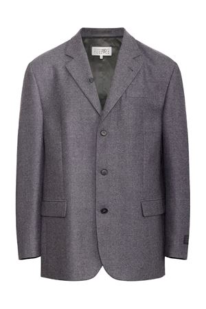 Grey Single-breasted blazer MM6 MAISON MARGIELA | SH0BN0016M35466860M